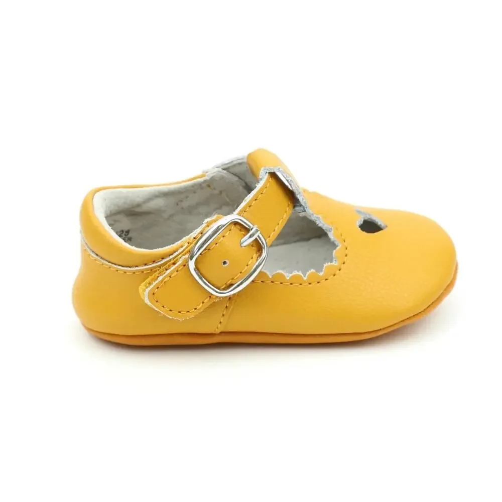 L'Amour Rosalie Heart Mary Jane, Butter Squash, NWT, Multiple Sizes Available